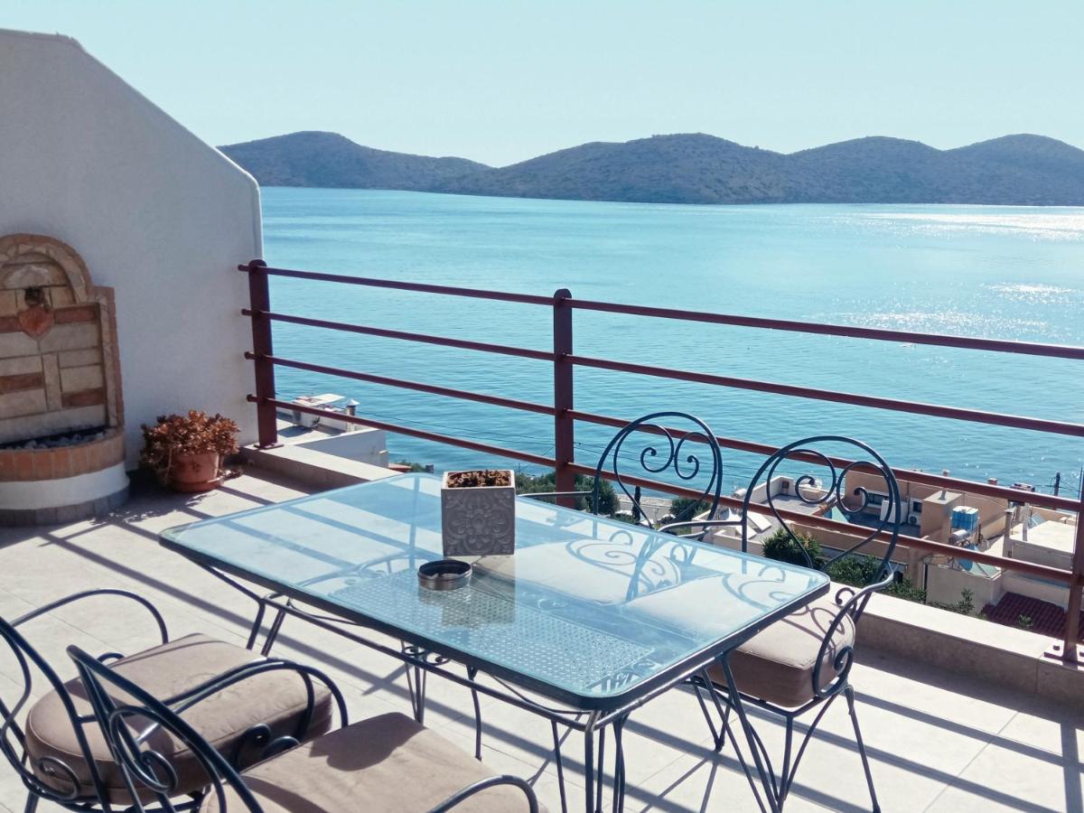 Apartmán Marilena Panoramic Sea View House Elounda Exteriér fotografie