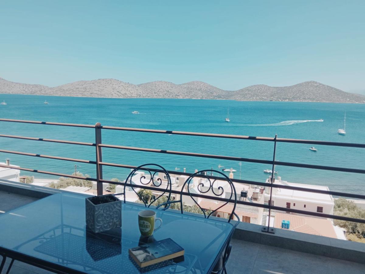 Apartmán Marilena Panoramic Sea View House Elounda Exteriér fotografie